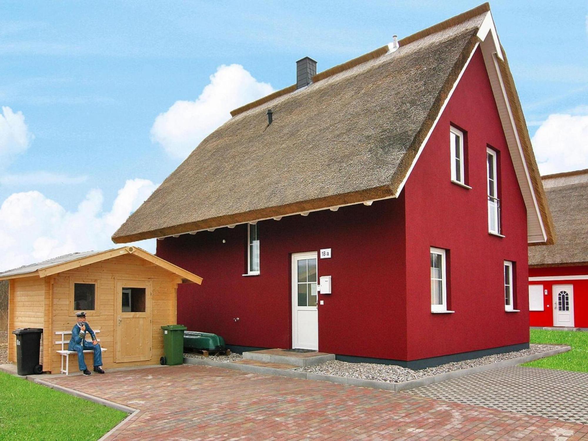 Ferienhaus Lotsenhaus Am Breetzer Bodden In Vieregge エクステリア 写真